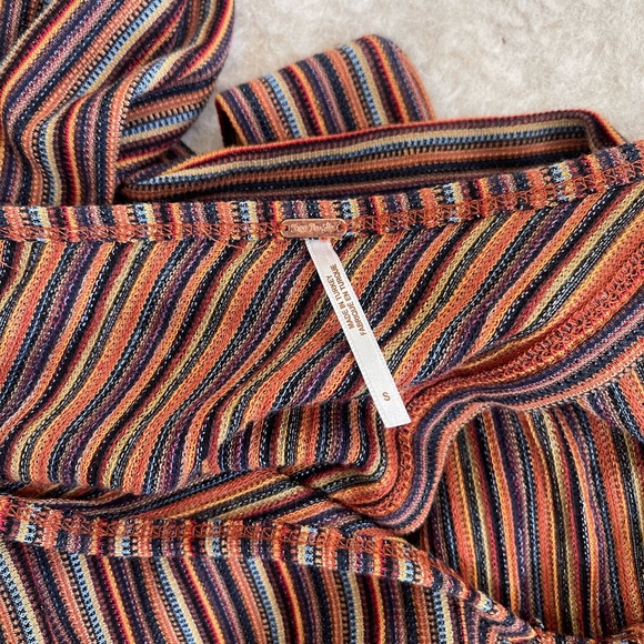 Free people open back striped sweater - Picture 4 of 4